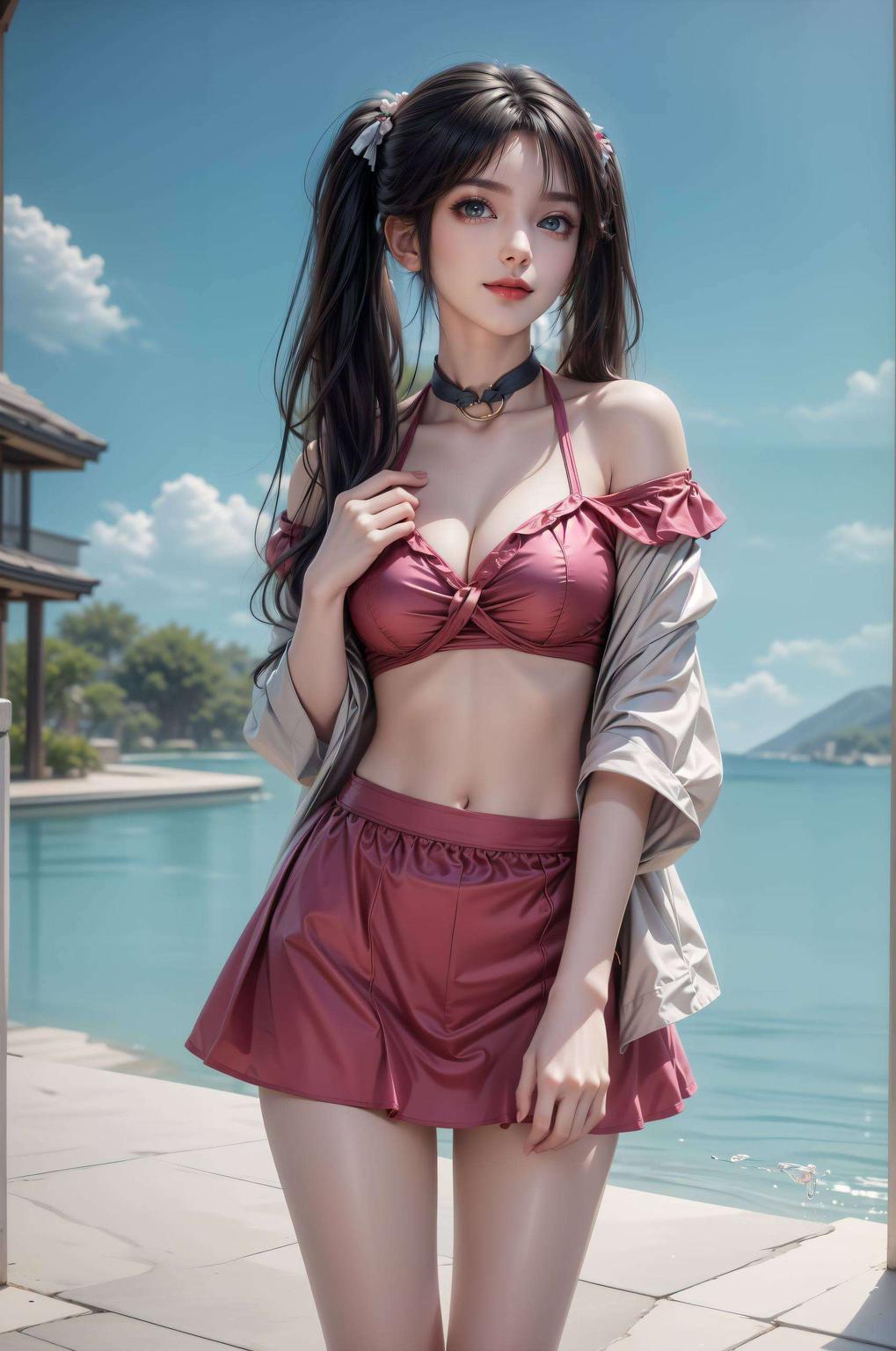 极简风壁纸清新唯美的动漫壁纸