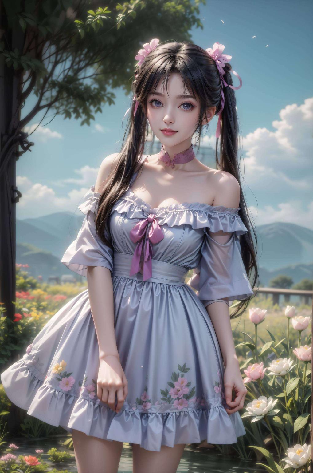 快来下载碧瑶壁纸清新画风