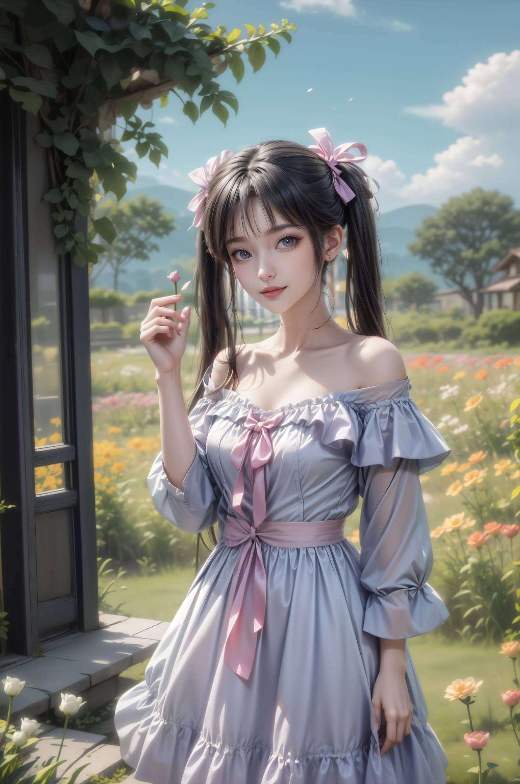 眉眼如画,