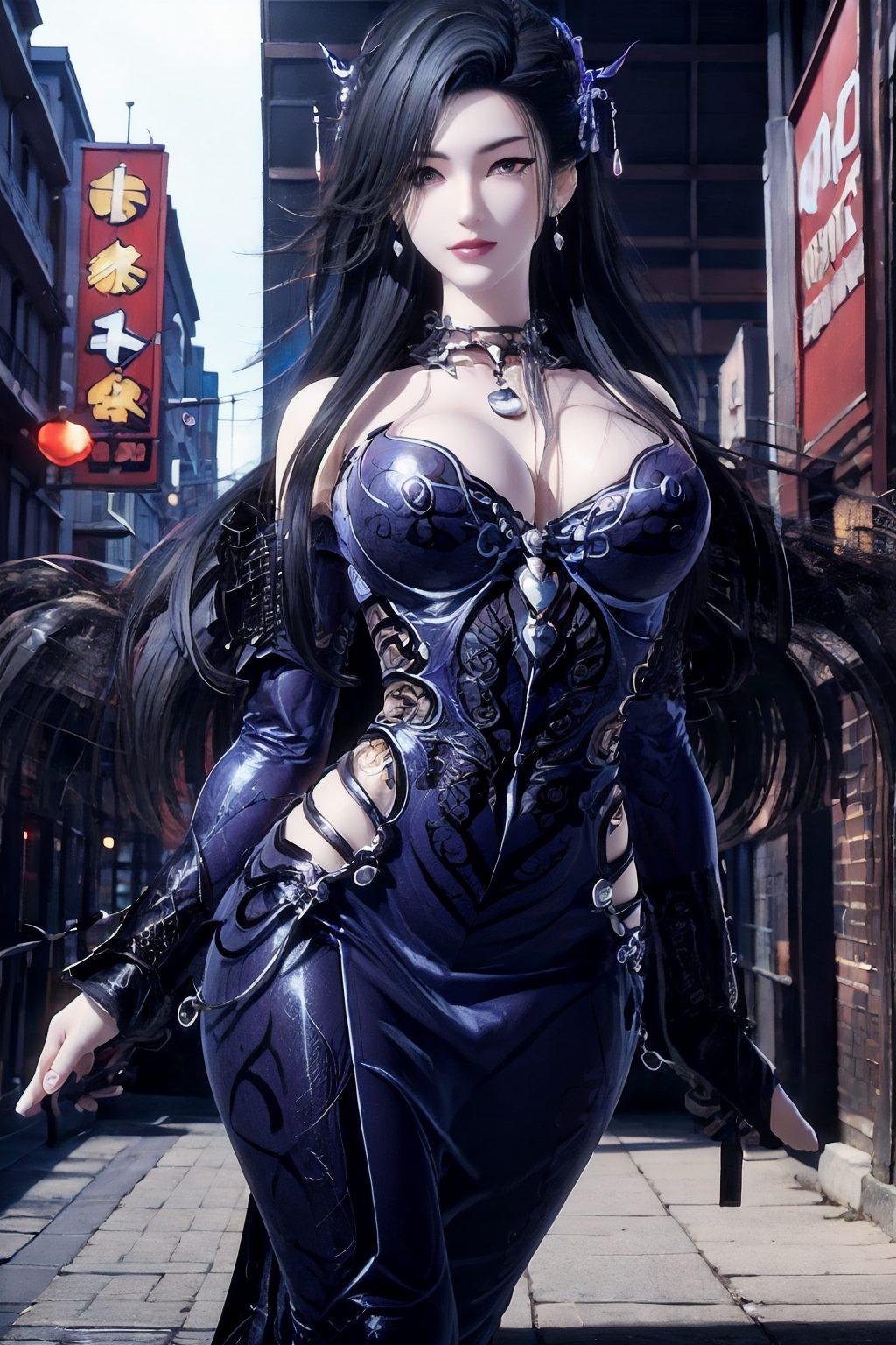 古典韵味妖娆潮女妖高清壁纸