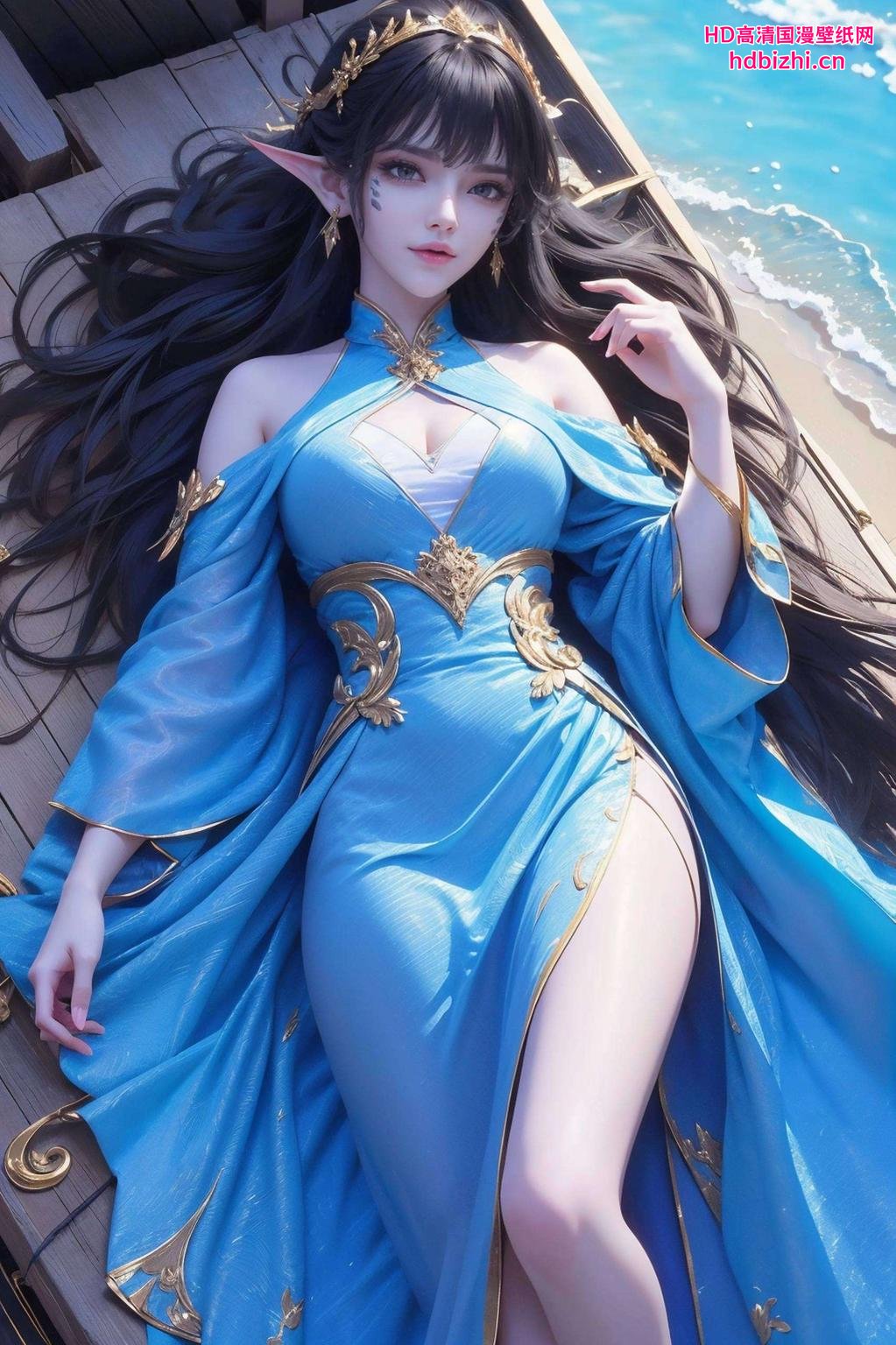 主角是美得让人心动的凤清儿姬！高清画质带来的是清新动漫风