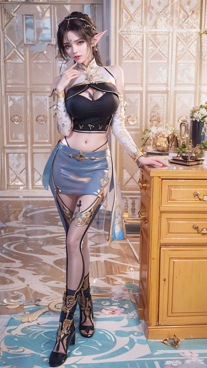 优雅浪漫凤清儿婚纱照