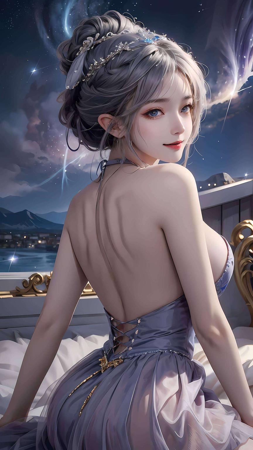 海琴烟在绿意盎然的森林中漫步清新的壁纸