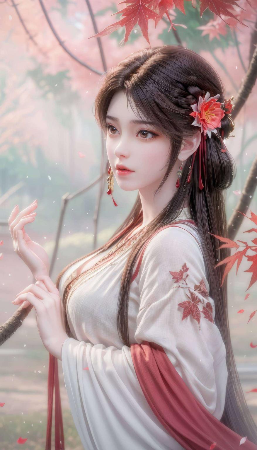 火灵儿AI壁纸超清细腻光影