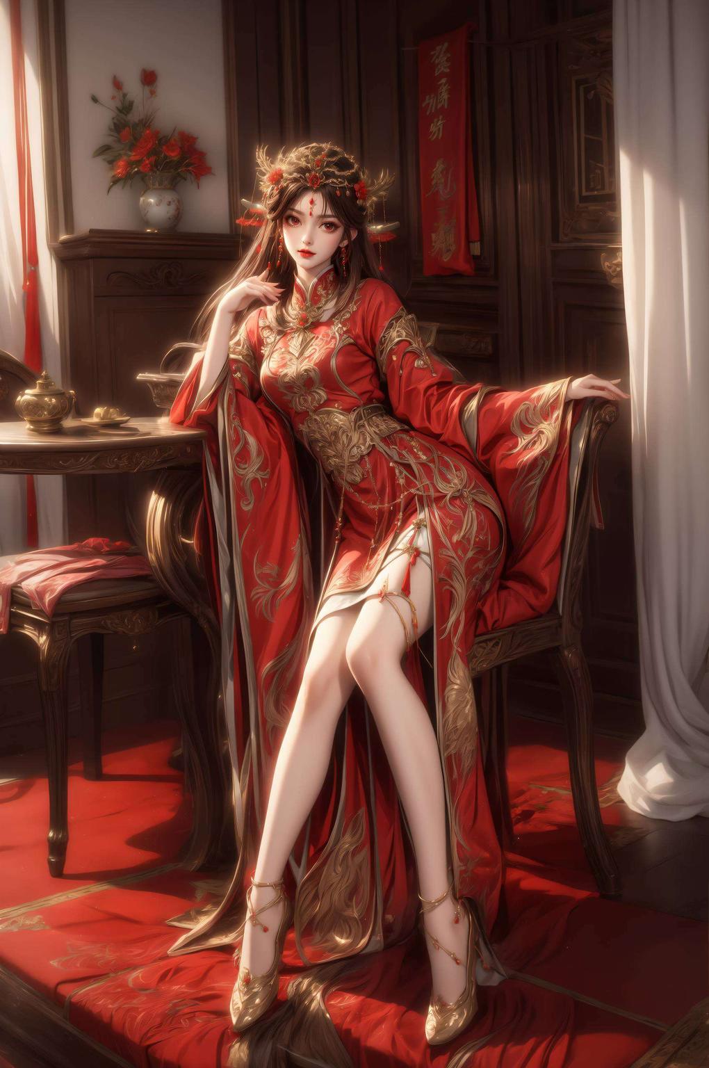 今天给大家带来一款超美的手机壁纸——火灵儿石昊！高清超清和石昊深邃的眼神