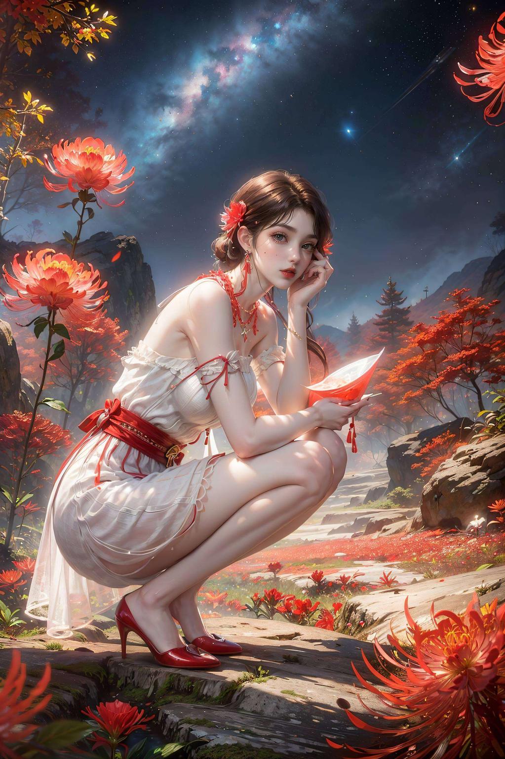 火灵儿单人壁纸完美呈现