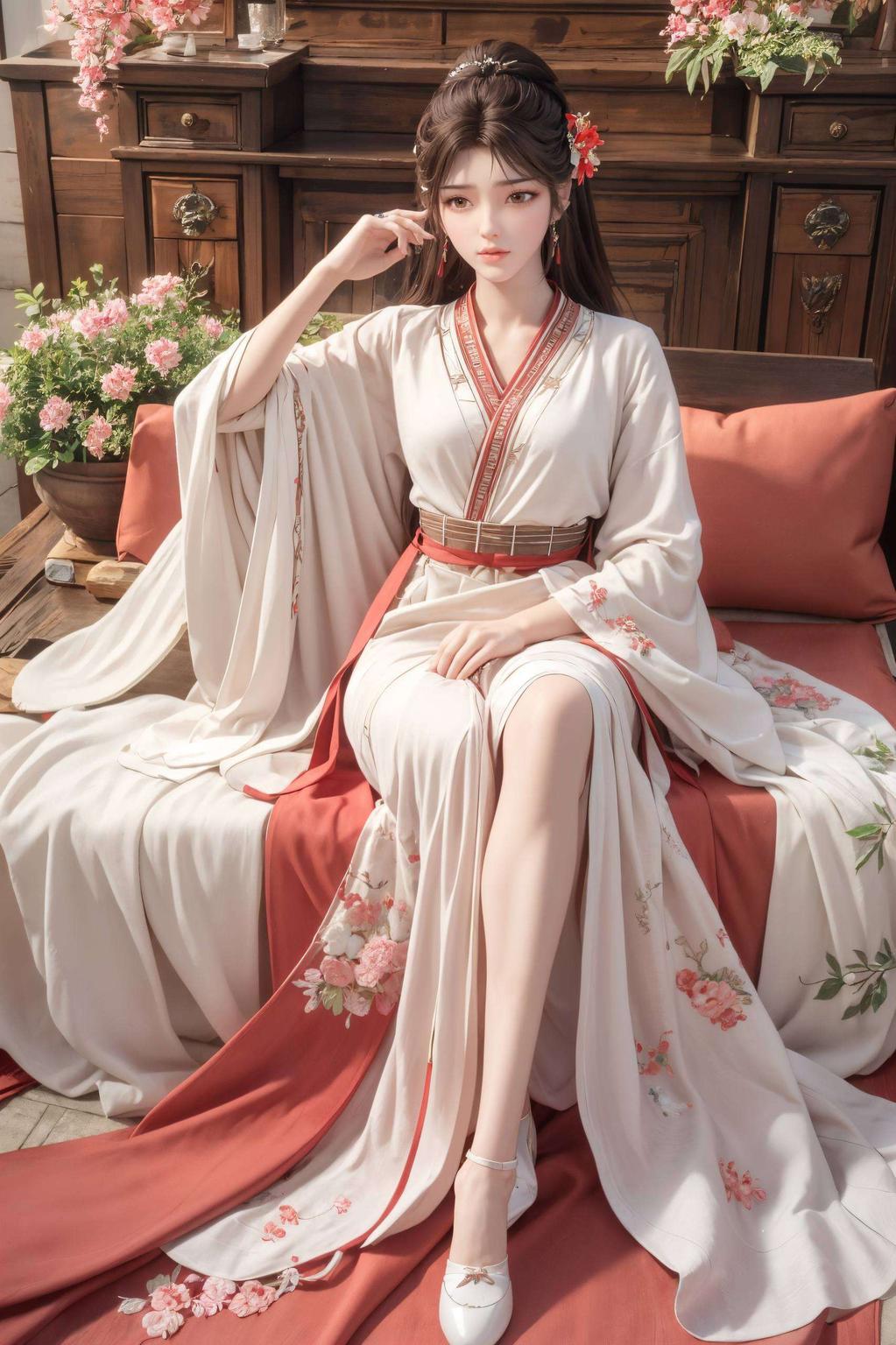 古香古色完美像素火灵儿壁纸电脑