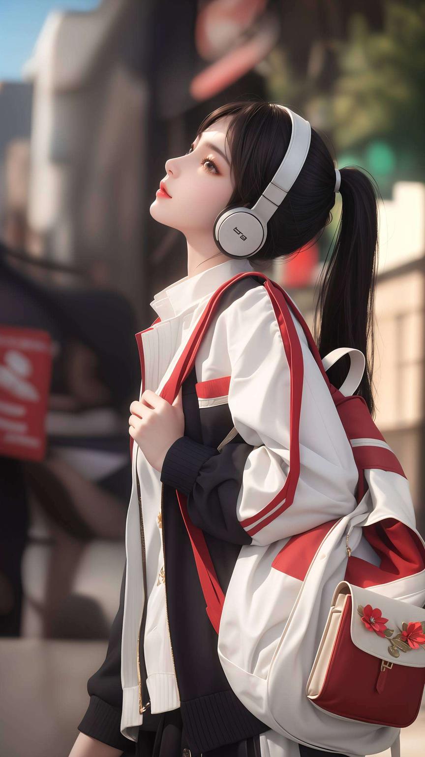 今天给大家带来的是炫彩壁纸免费合集！🎨 拼接两款绝美角色——绾绾cos壁纸