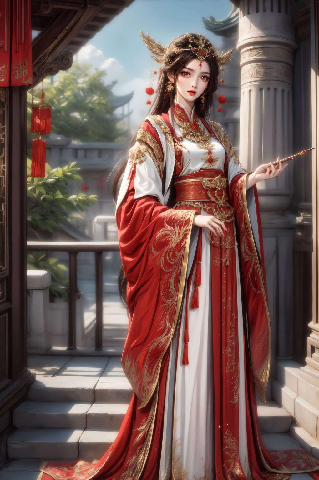 这款新出的火灵儿白发高清壁纸绝对是你手机锁屏的绝佳选择！