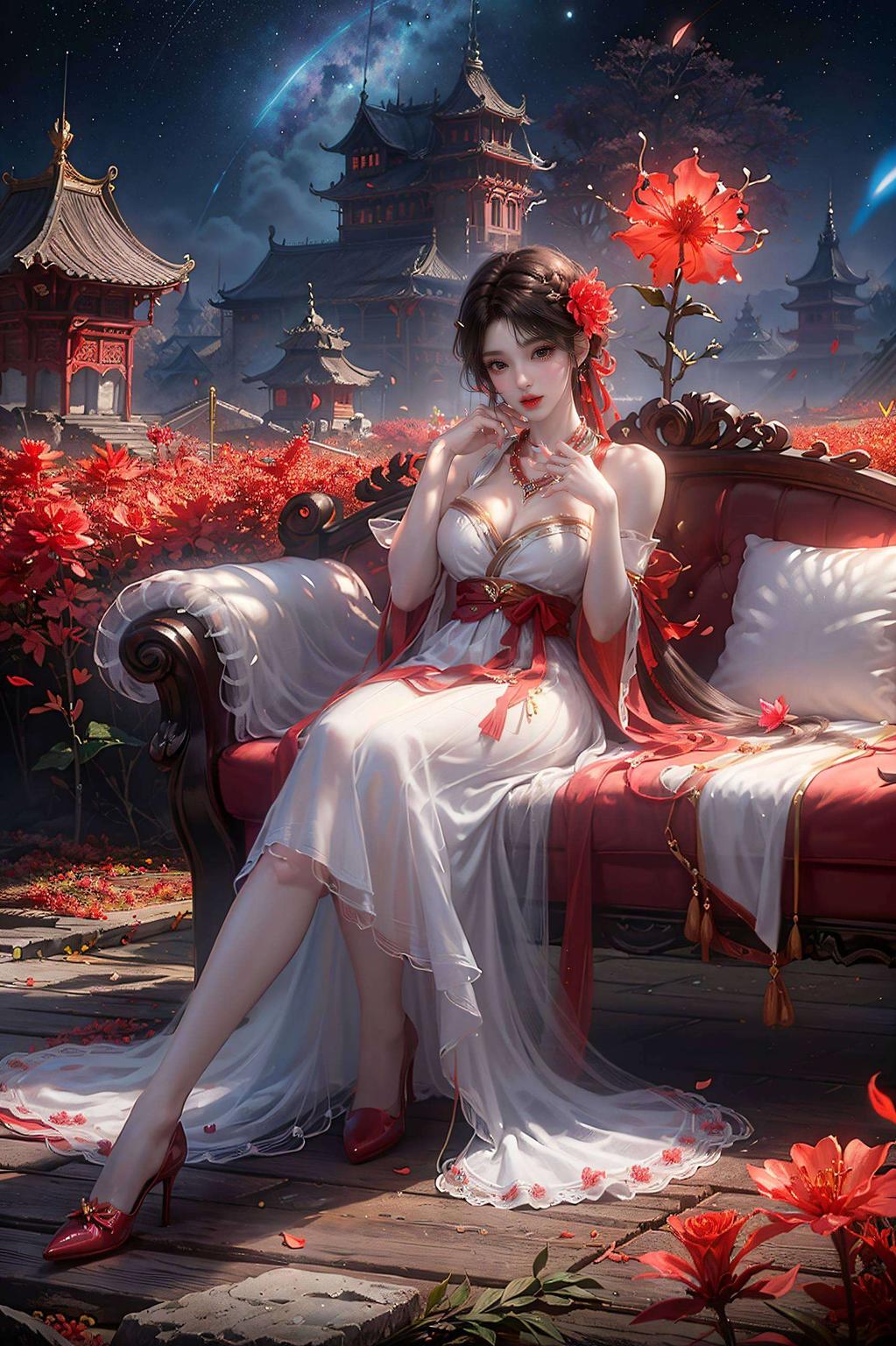 火灵儿高清壁纸折叠屏上的伤感完美像素