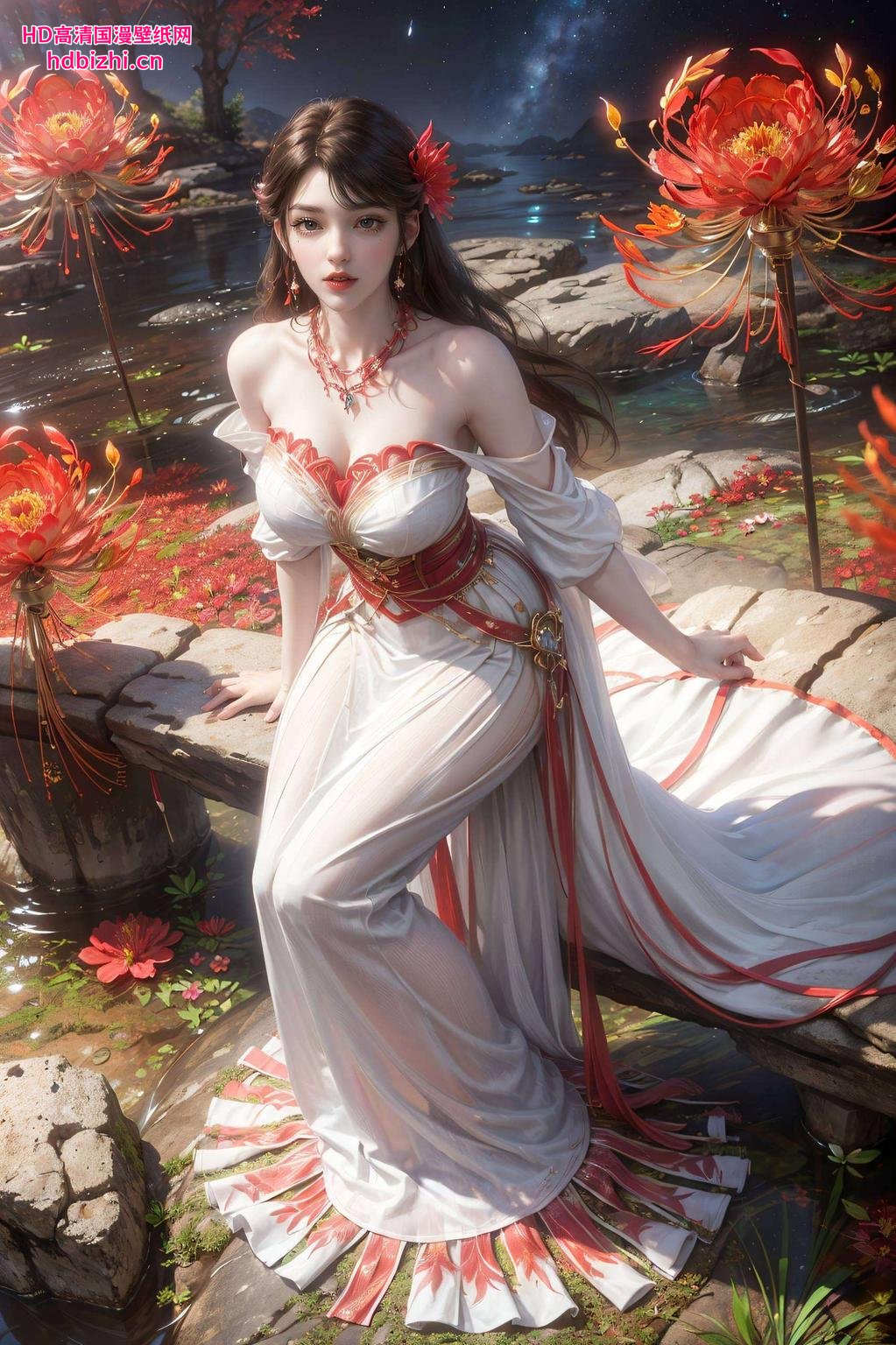 让你的电脑瞬间变身古风仙境画面中的火灵儿翩翩起舞