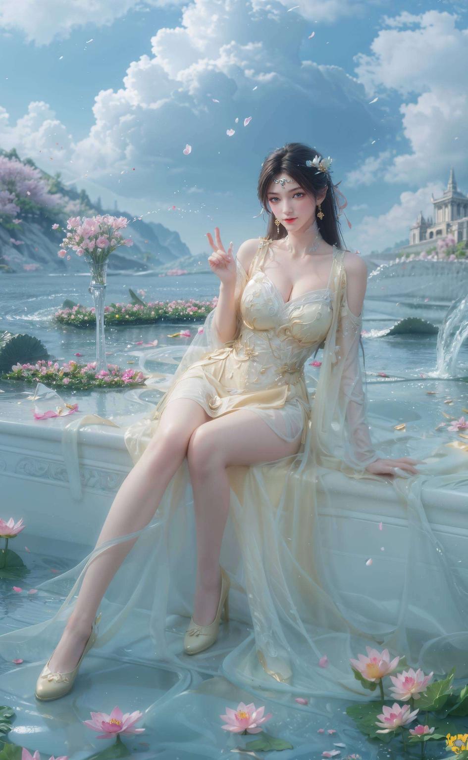 ins风壁纸惊艳亮相！高清画质金瓶儿国漫女神