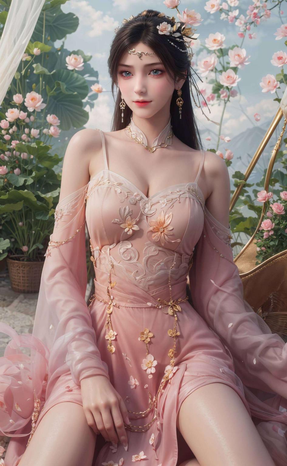 金瓶儿高清壁纸4K画质尽显细腻