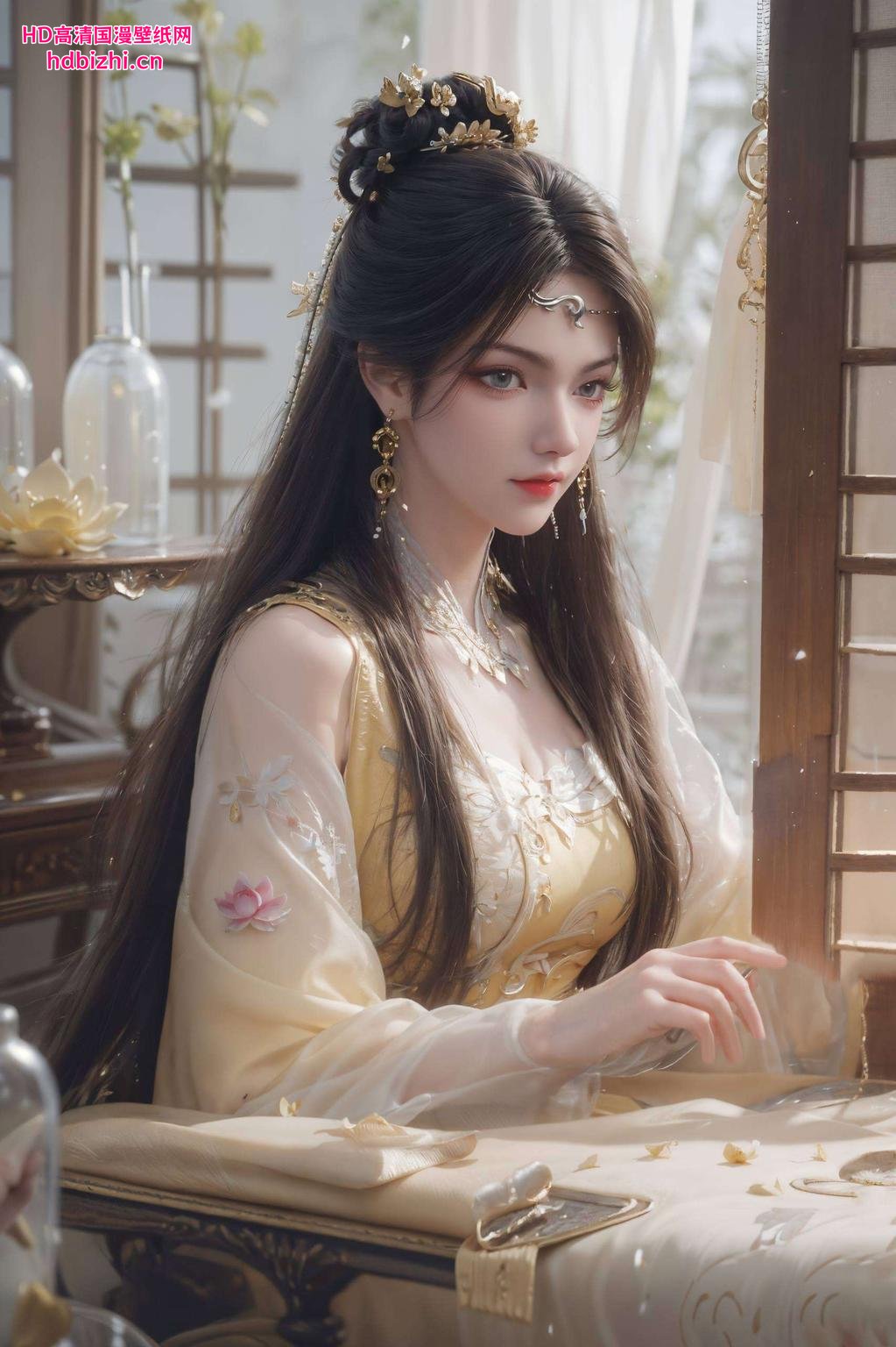 让你的电脑瞬间变身二次元艺术馆金瓶儿壁纸