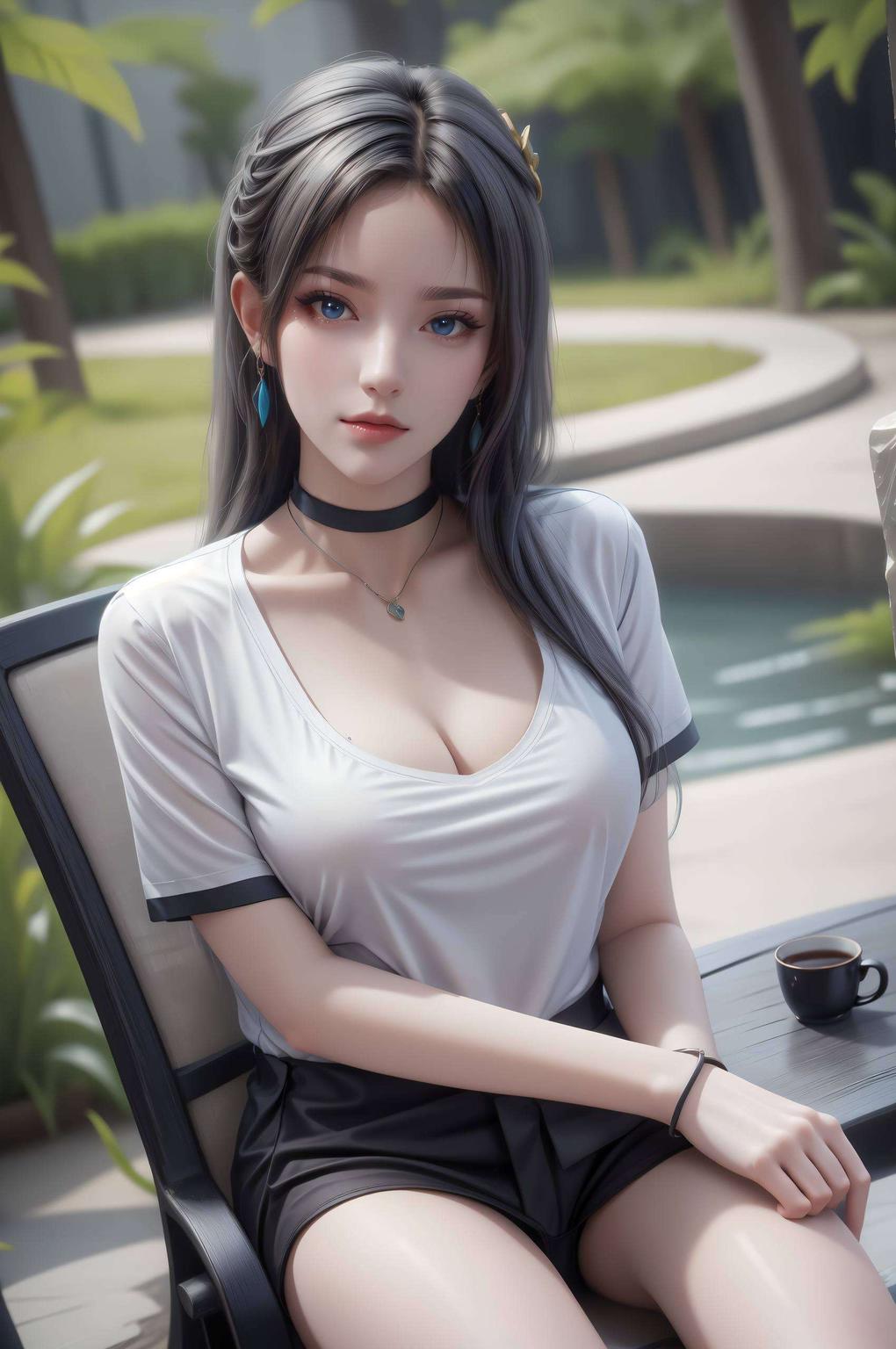 全屏无水印高清壁纸映幽光