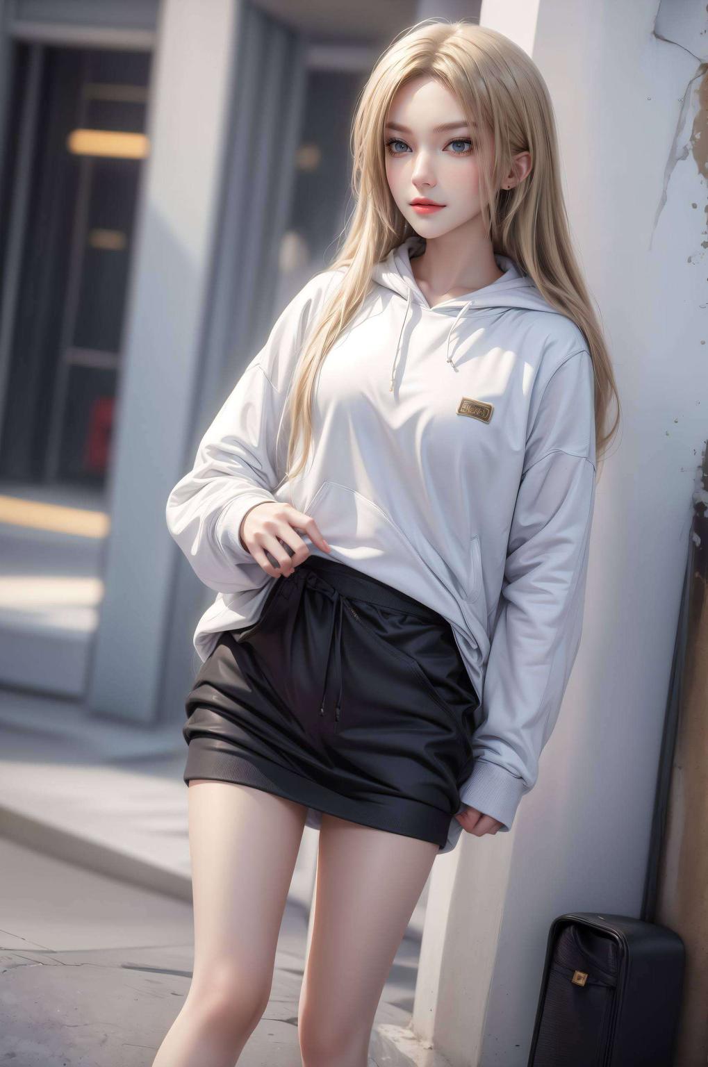 战斗力瞬间飙升！解锁雄兵连凯莎的魅力！半脸壁纸