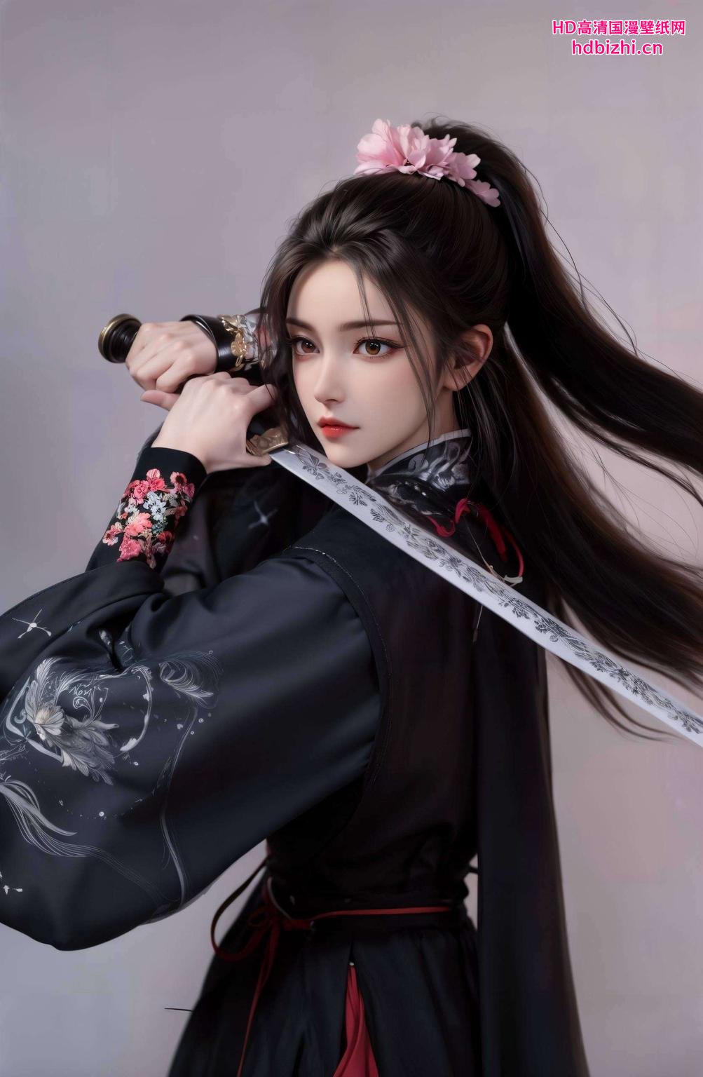 仿佛能感受到冷冽的剑意细节清晰到每一缕光影