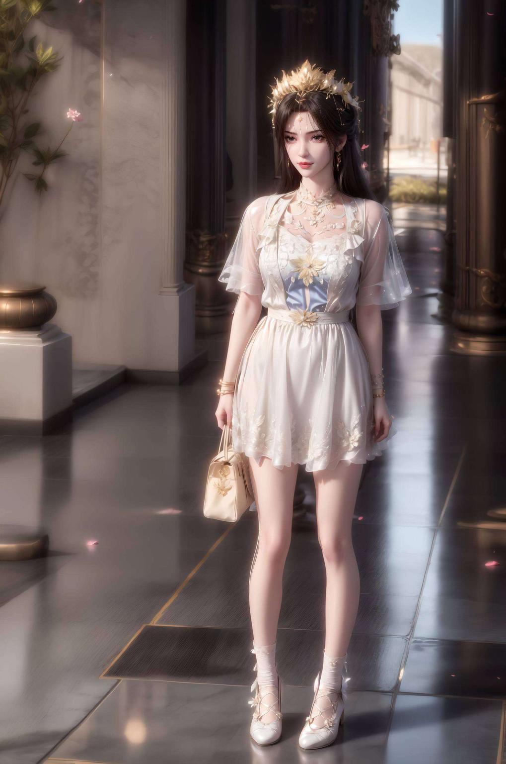 男装造型简直帅爆了！高清画质主角是我们熟悉的AI素材李慕婉