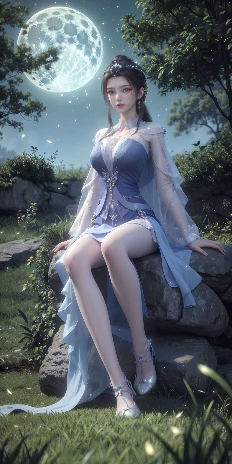 感受细腻笔触李慕婉全屏壁纸