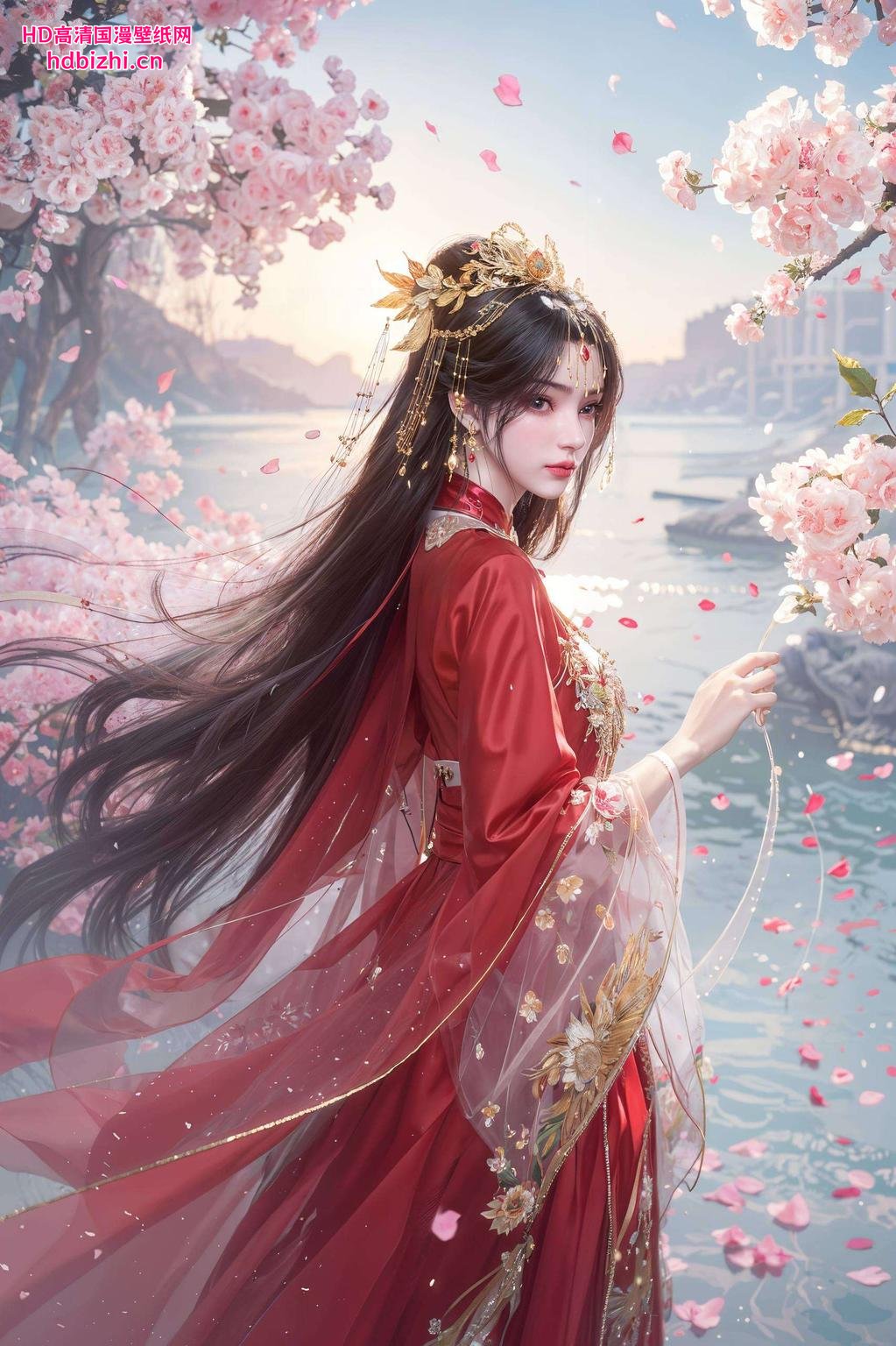 专为iPhone打造！这款壁纸以李慕婉的美照为主题美得让人心动！