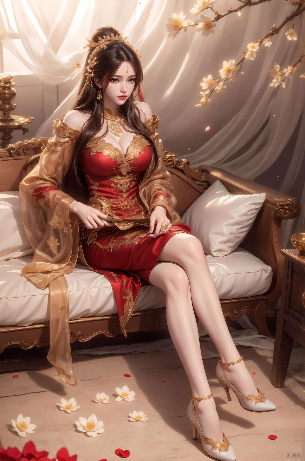 清新养眼李慕婉唯美结婚
