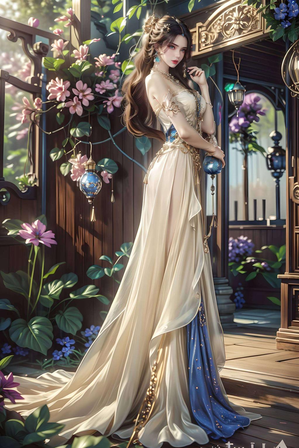 这李慕婉QQ壁纸细腻描绘