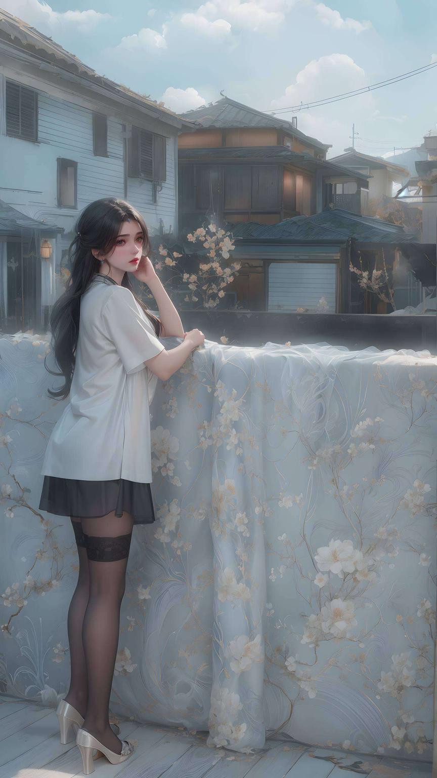 主角是大家熟悉的李慕婉！这款壁纸新图高清唯美美得让人心动