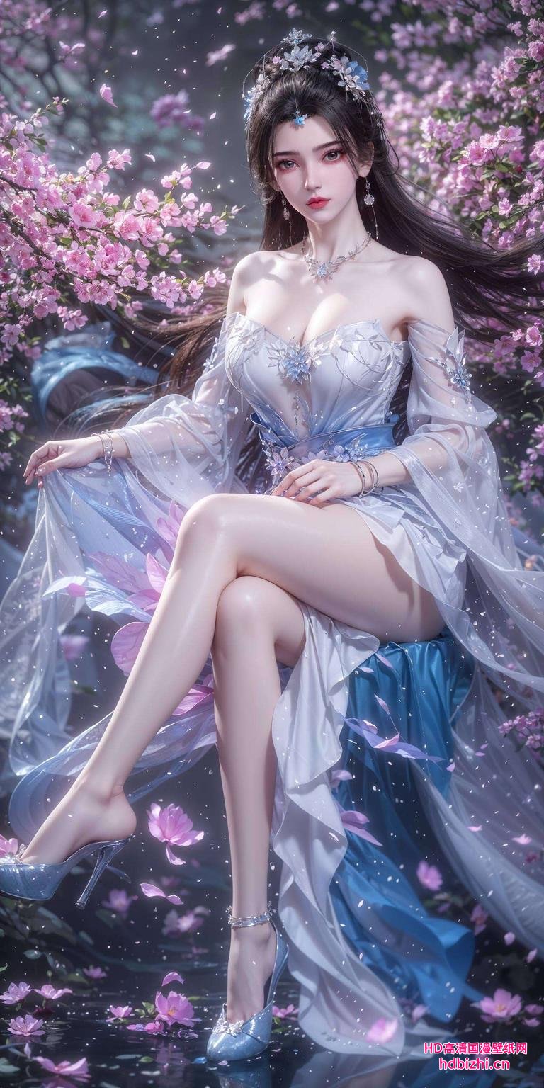 绿色调护眼这款李慕婉高清竖屏壁纸