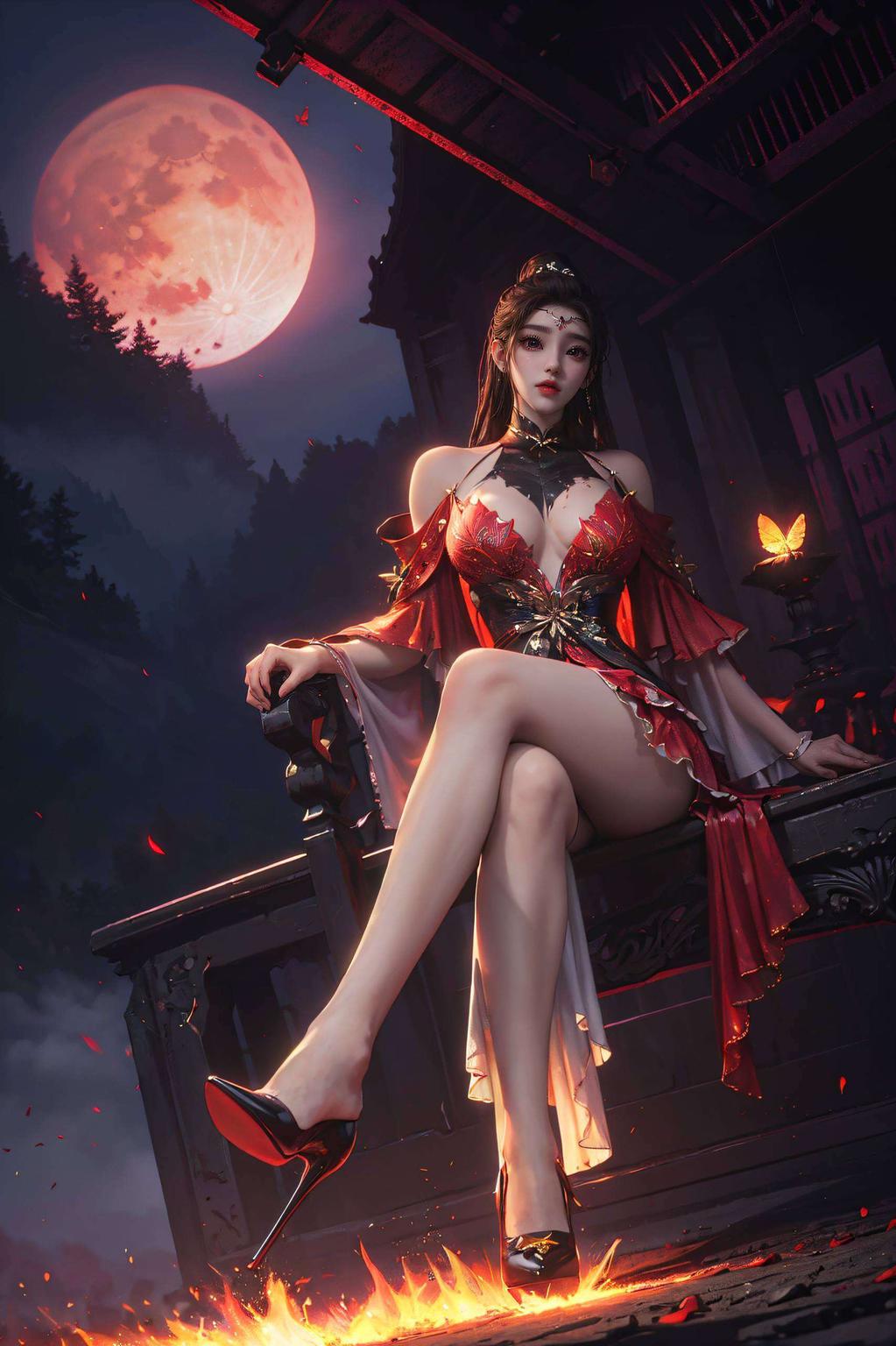 柳七月风格壁纸随图感受时尚穿搭魅力！