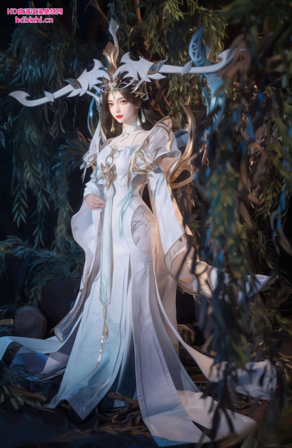极简之美最美柳神壁纸