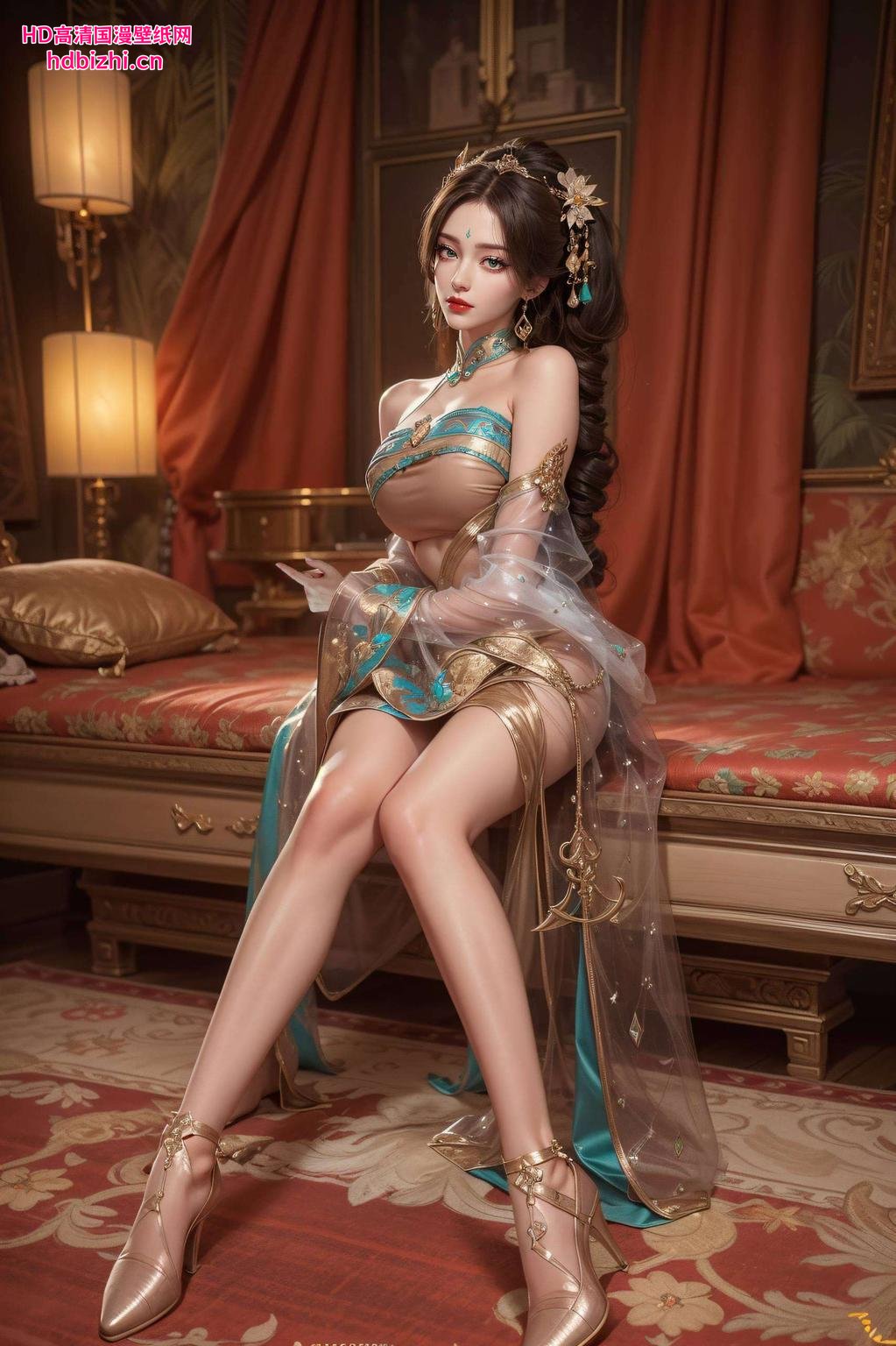 粉色梦幻静态美景尽收眼底