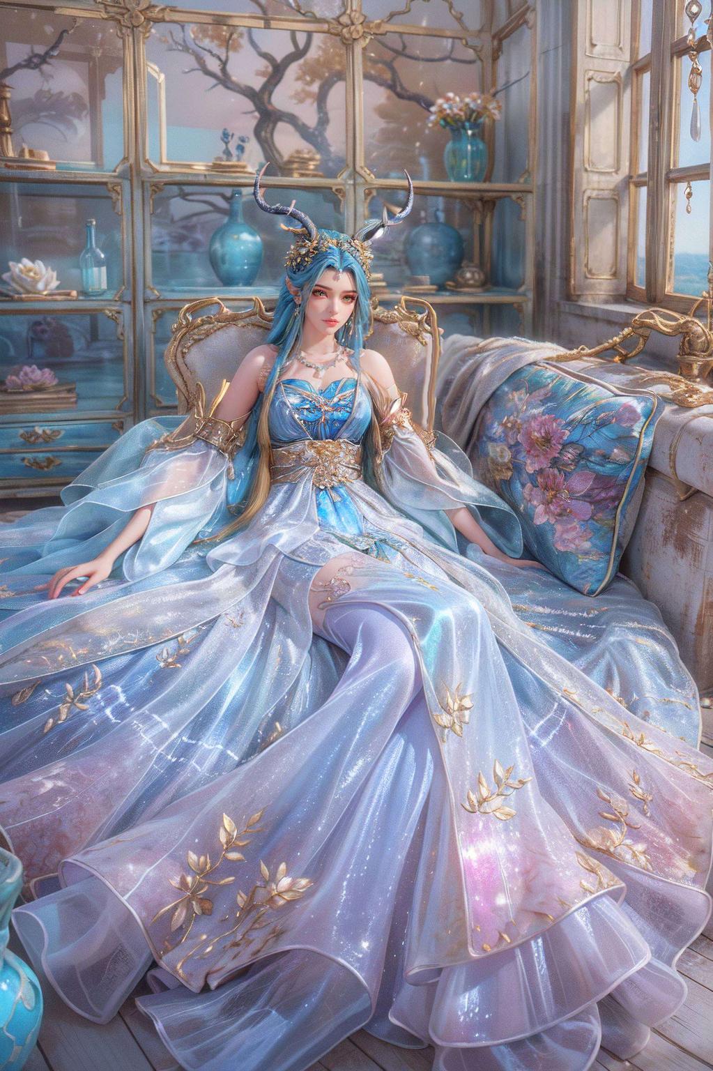 让手机桌面焕发奇幻光彩抖音动态壁纸斗破苍穹龙女