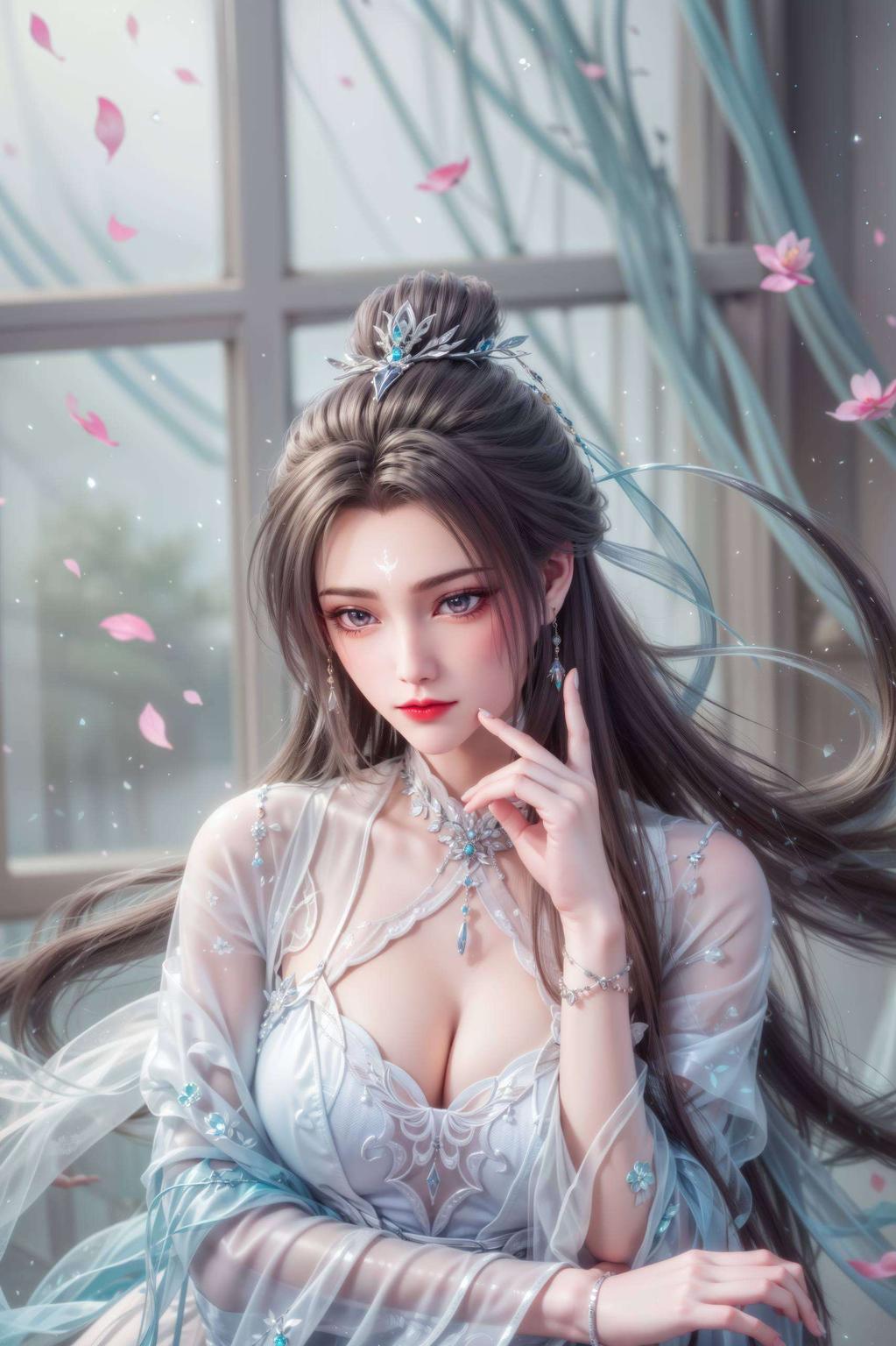 以青云志中的李沁扮演的陆雪琪为灵感感受古典美与科技的完美融合