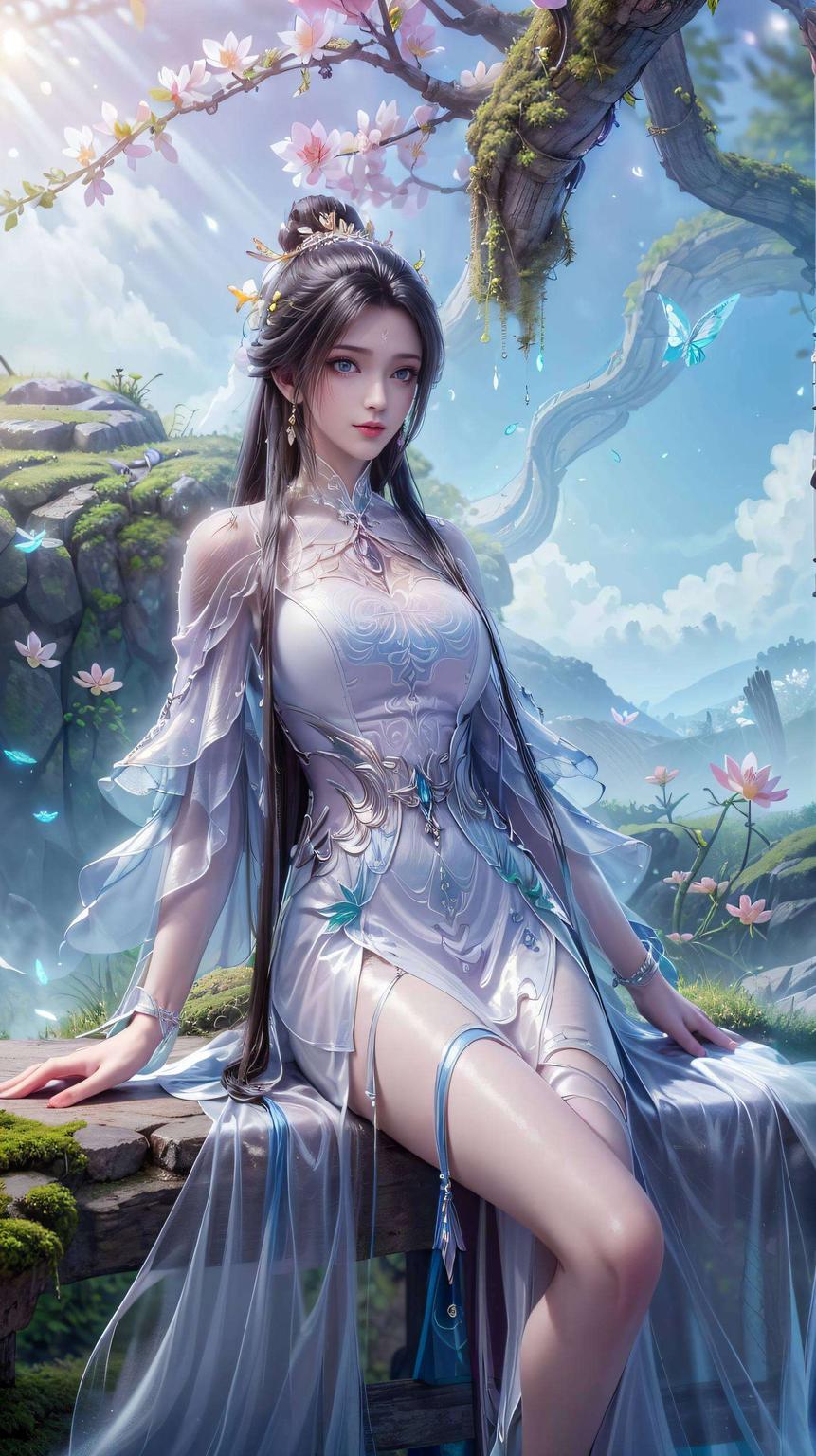 白衣如雪让你的iPad瞬间变身仙境！