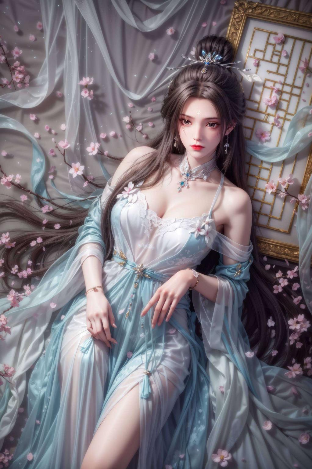 唯美细腻杨紫陆雪琪高清全屏壁纸