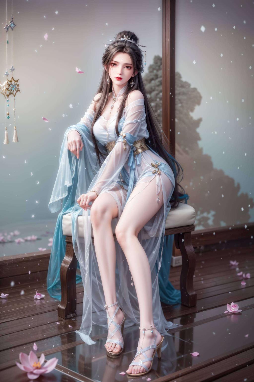 高清细腻陆雪琪仙气逼人