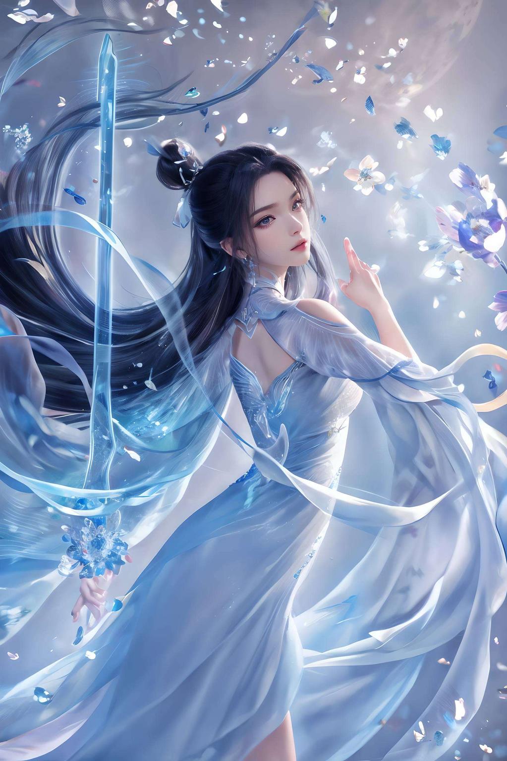 陆雪琪翩翩起舞这款护眼壁纸_ipad动画