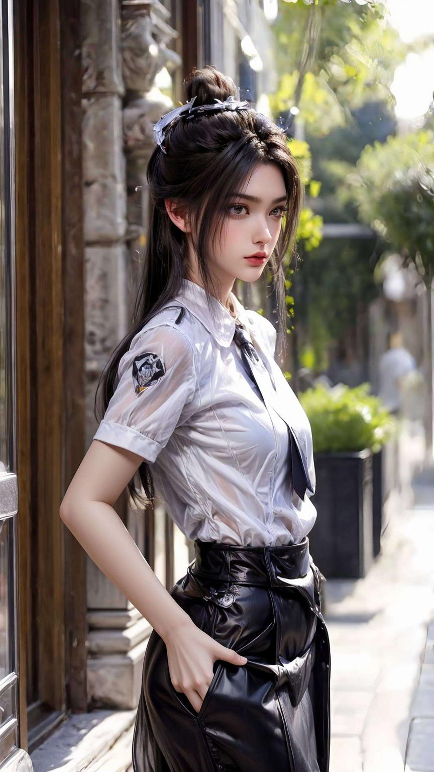 主角是我们最美的小仙女陆雪琪！看这壁纸简直让人一见倾心！