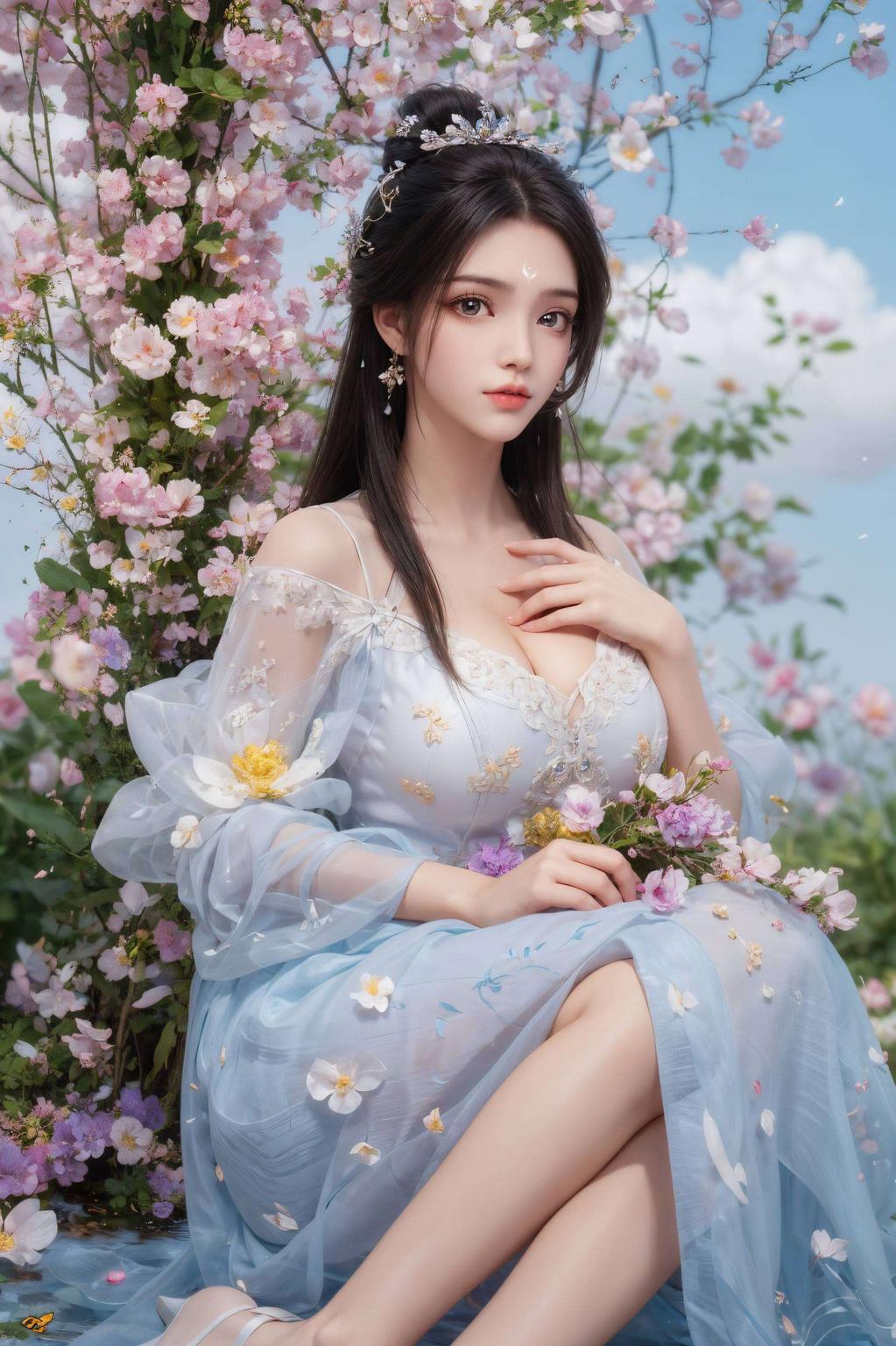 陆雪琪仙气逼人简直是电脑桌面装饰的绝佳选择！