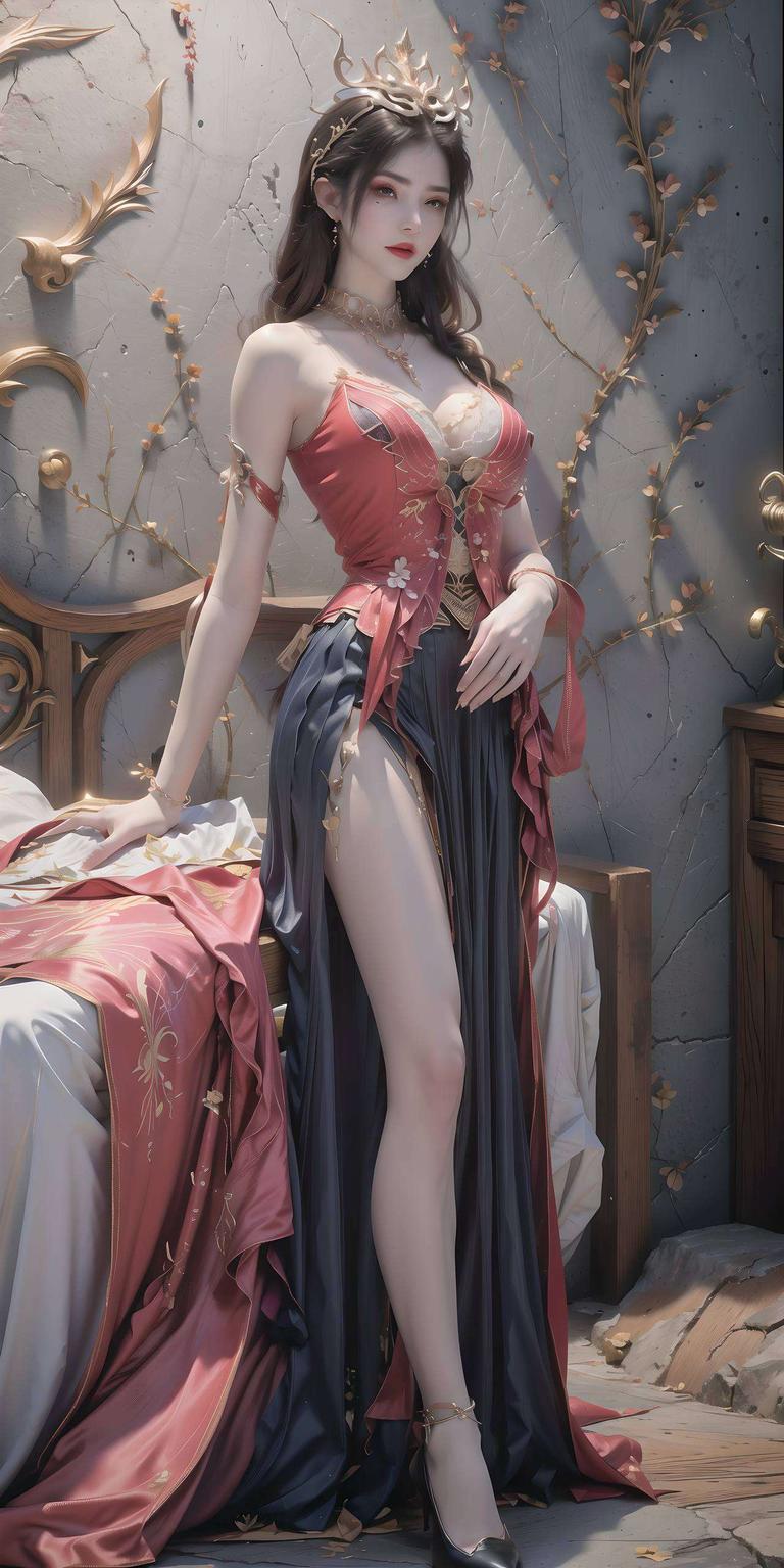 免费分享手绘壁纸带你领略蛇女魅力