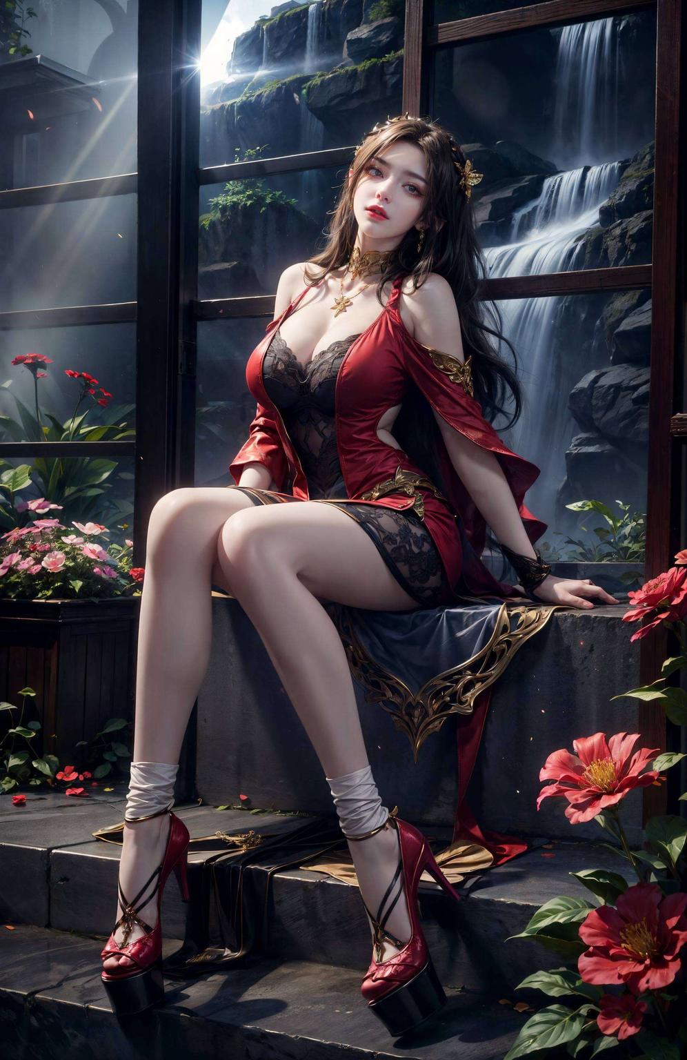 让你的桌面瞬间焕发活力！”身姿妖娆