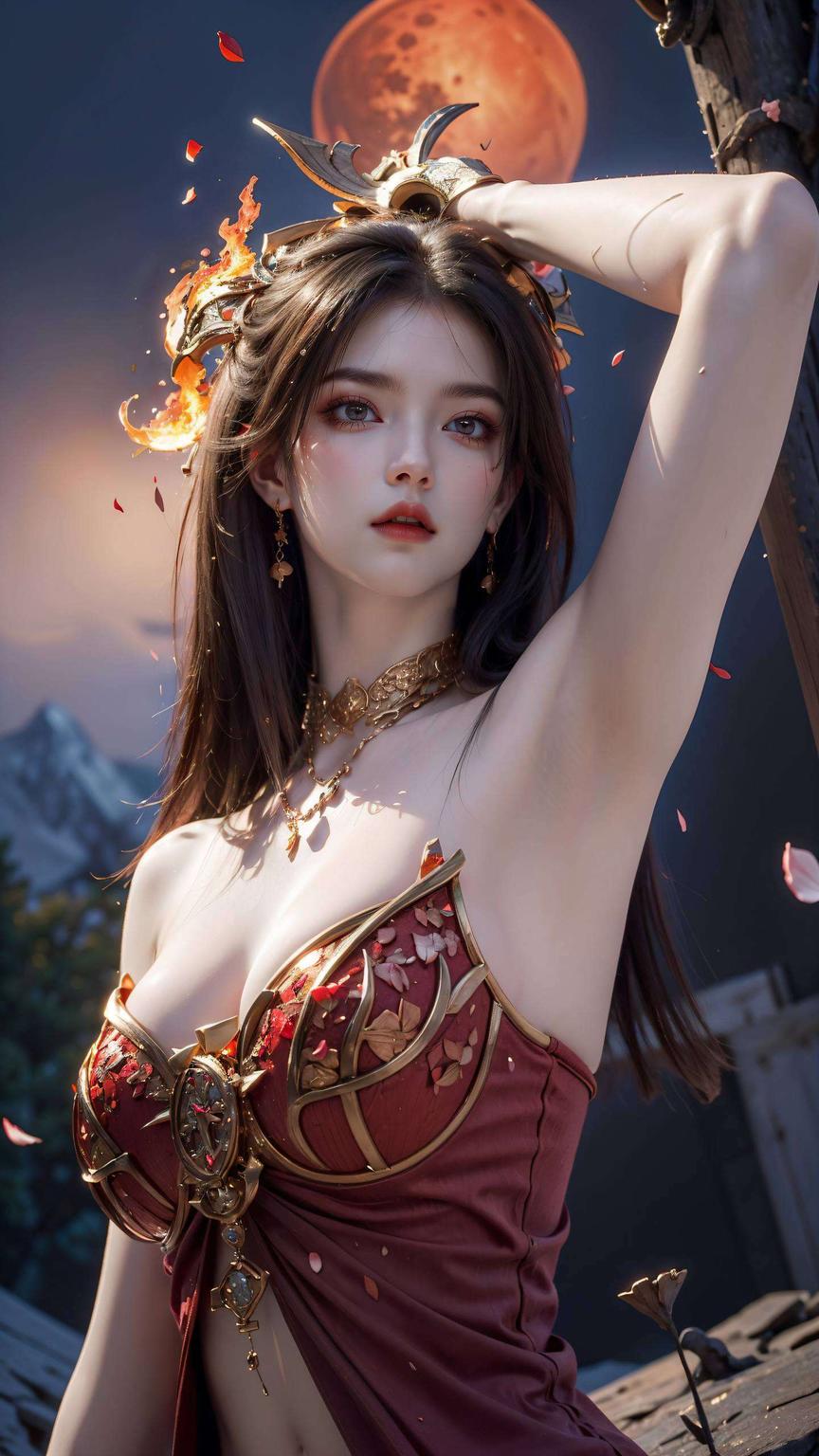 这高清美杜莎腿照壁纸仿佛能感受到她丝滑的鳞片与力量感