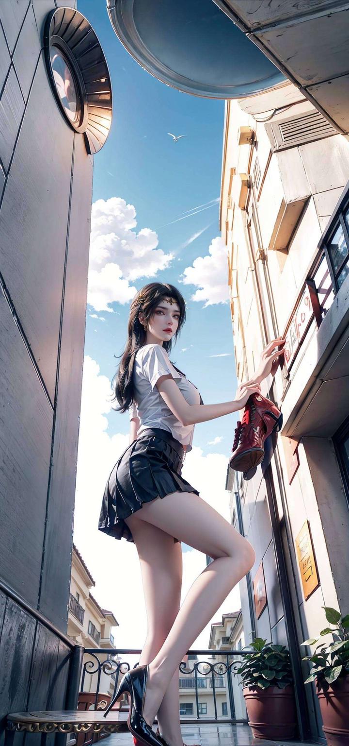 让你的iPhone壁纸瞬间变身视觉盛宴！蛇发飘逸