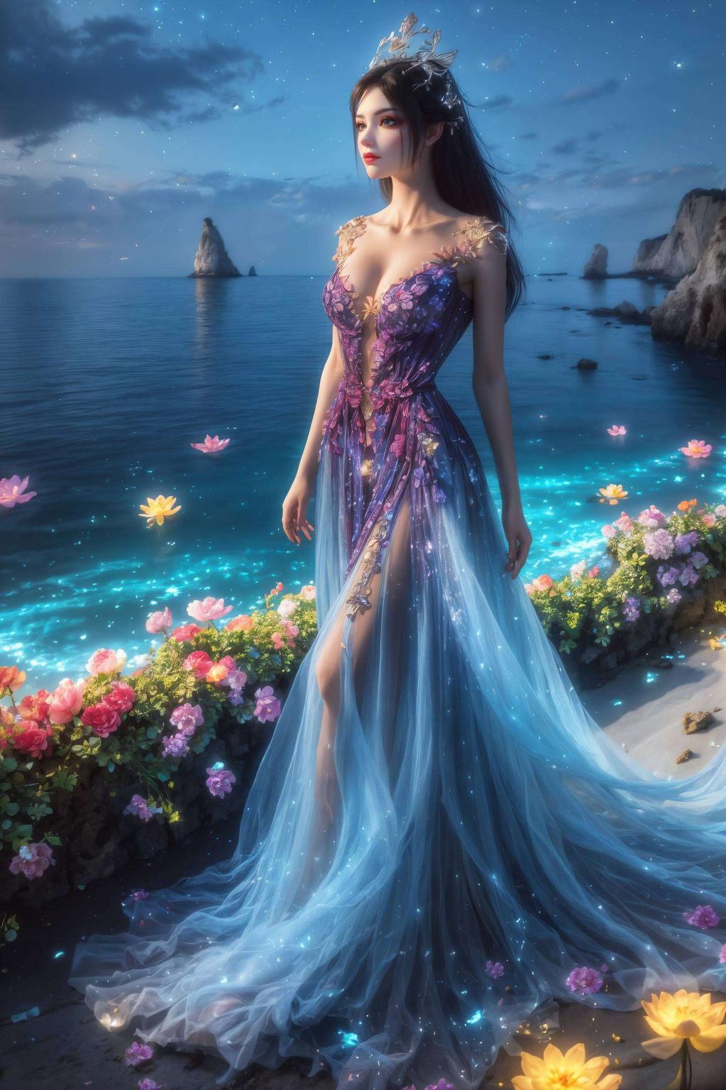 高清画质神秘蛇发美女尽显独特魅力