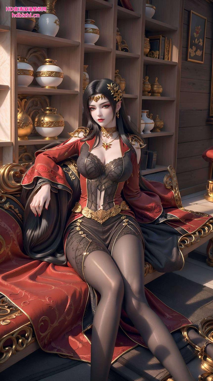 神秘蛇发女妖魅力尽显2K高清护眼
