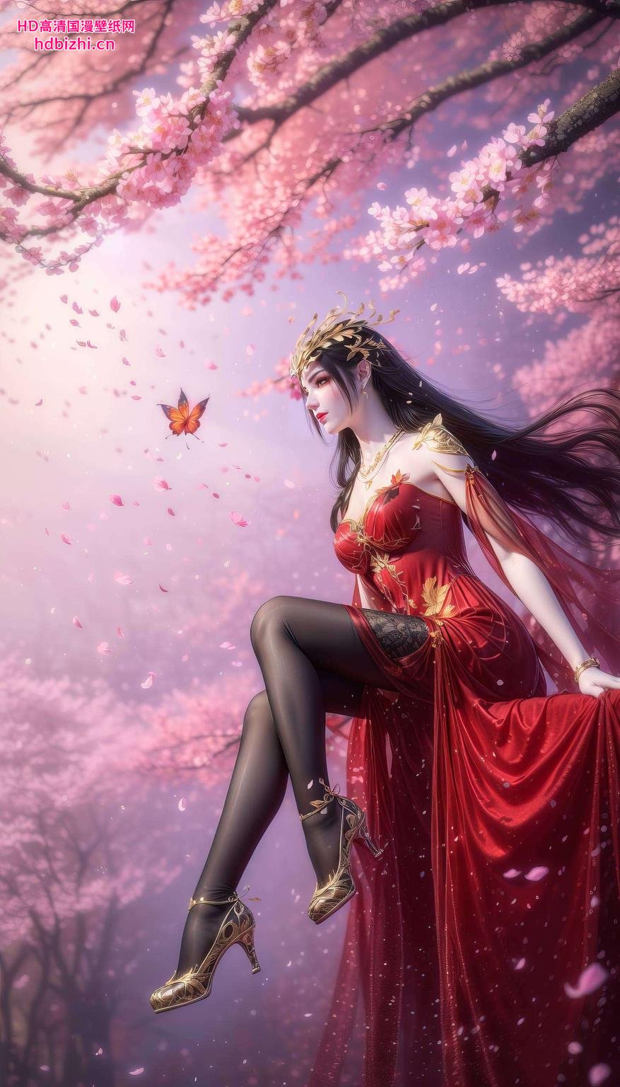 绿色幻想唯美手机背景