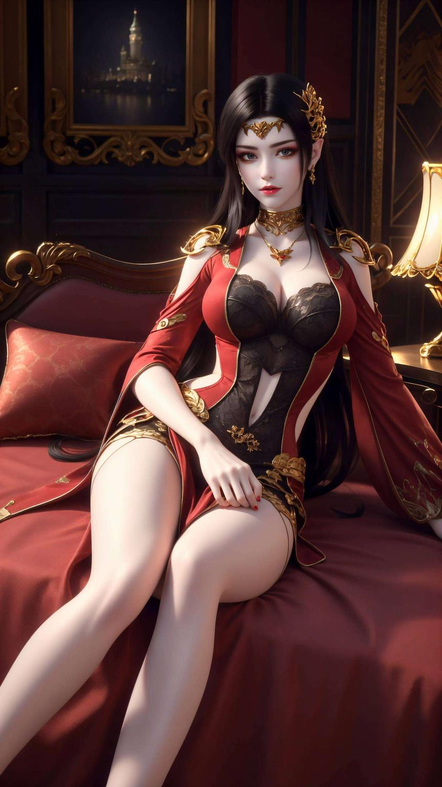 一眼难忘搭配上斗破苍穹中美杜莎人形壁纸