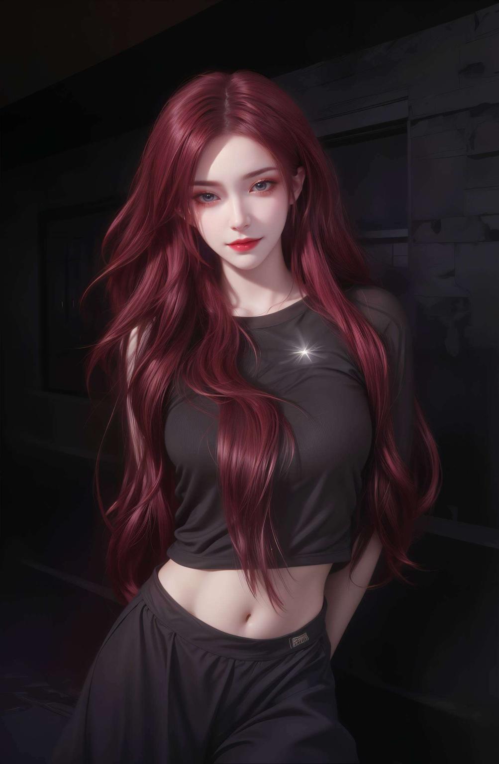 眼神深邃高清壁纸锁屏惊艳！神秘的美杜莎女王