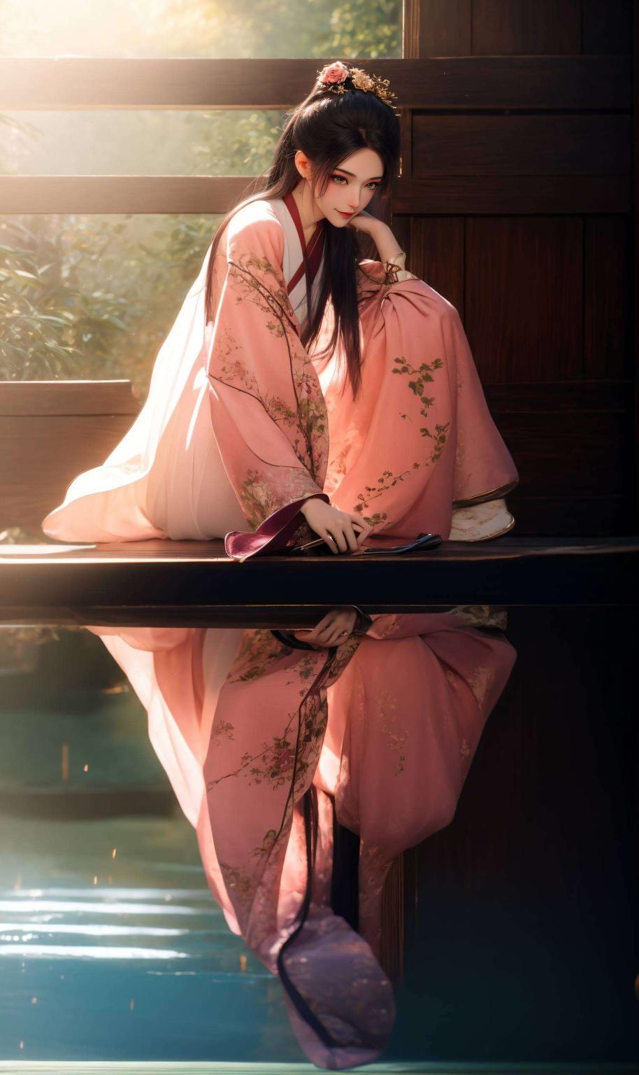 南宫夕儿国漫美女壁纸新秀！高清竖屏