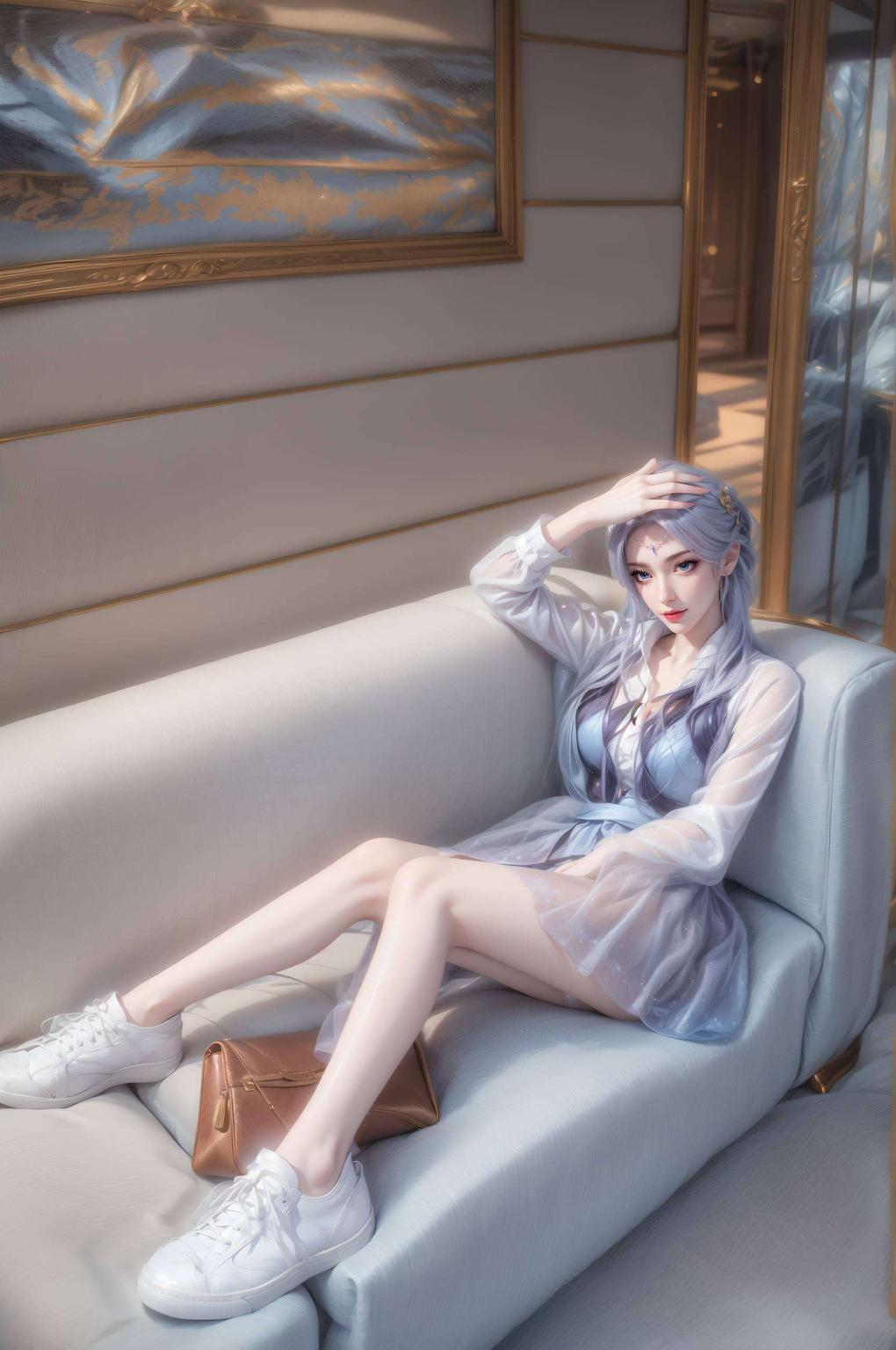 看这图是不是觉得罗征的冷酷和宁雨蝶的泪眼都让人心疼呢？快来设置这款吵架壁纸